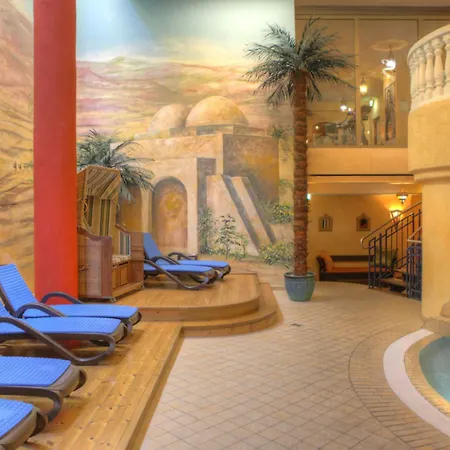 호텔 Seetelhotel Pommerscher Hof Wellnesshotel Im Herzen Der Kaiserbaeder Mit Direktem Zugang Zur Wellnessoase Shehrazade