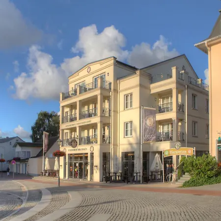 호텔 Seetelhotel Pommerscher Hof Wellnesshotel Im Herzen Der Kaiserbaeder Mit Direktem Zugang Zur Wellnessoase Shehrazade