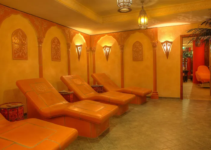Hotell Seetelhotel Pommerscher Hof Wellnesshotel Im Herzen Der Kaiserbaeder Mit Direktem Zugang Zur Wellnessoase Shehrazade