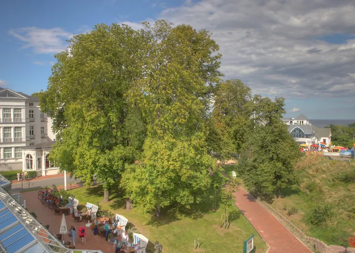 Seetelhotel Pommerscher Hof Wellnesshotel Im Herzen Der Kaiserbaeder Mit Direktem Zugang Zur Wellnessoase Shehrazade Hotell