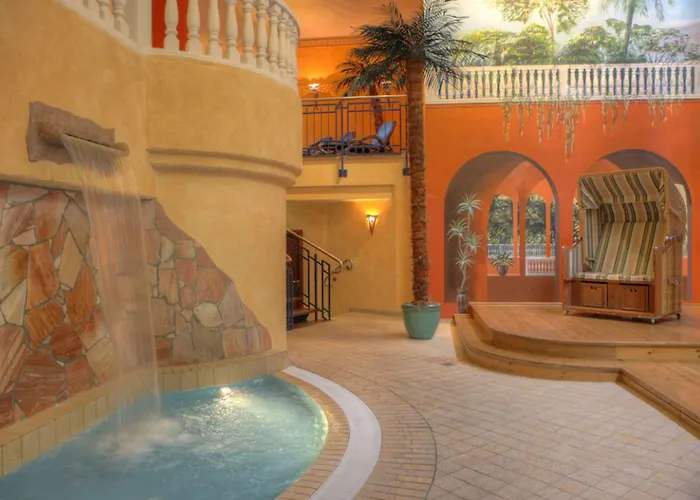 Hotell Seetelhotel Pommerscher Hof Wellnesshotel Im Herzen Der Kaiserbaeder Mit Direktem Zugang Zur Wellnessoase Shehrazade 4*