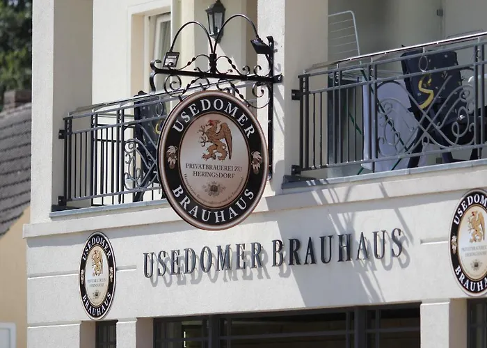 Seetelhotel Pommerscher Hof Wellnesshotel Im Herzen Der Kaiserbaeder Mit Direktem Zugang Zur Wellnessoase Shehrazade Hotell Heringsdorf (Usedom)